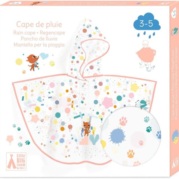 RAIN CAPE SMALL MODEL - Cat rain cape - S