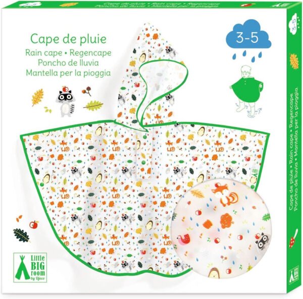 RAIN CAPE SMALL MODEL - Undergrowth rain cape - S