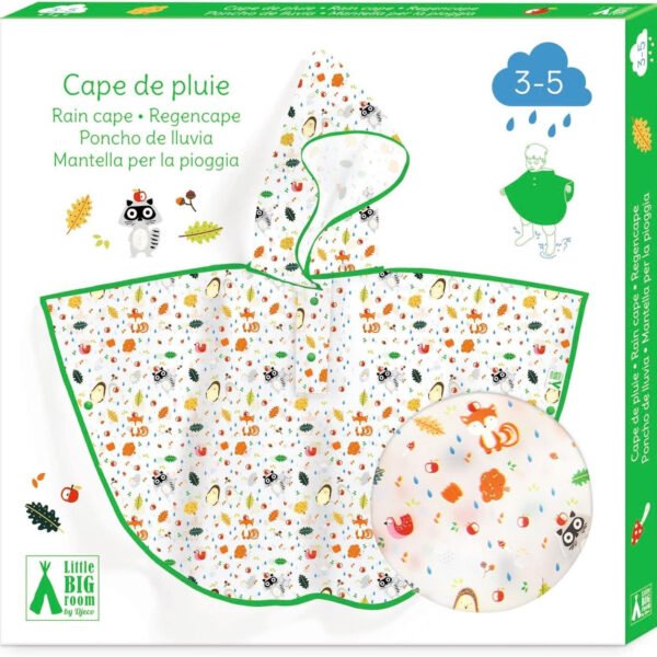 RAIN CAPE SMALL MODEL - Undergrowth rain cape - S