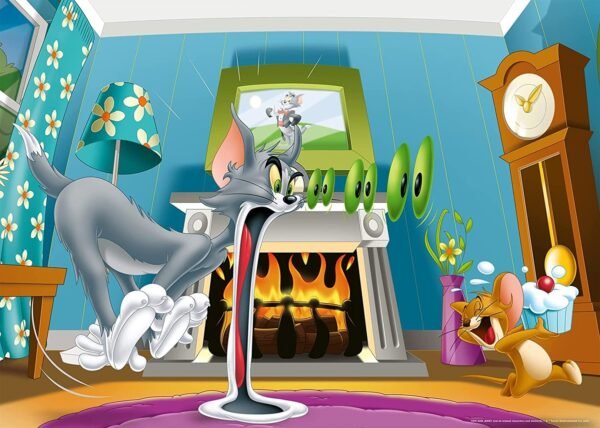 Ravensburger 03128 Puzzle Gigante Da Pavimento 60 Pz Tom & Jerry