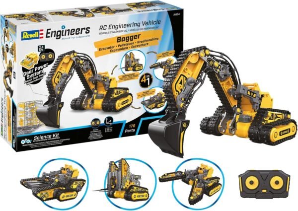 RC Engineering Vehicle 4in1 Revell
Engineers