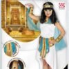 "REGINA EGIZIANA" (vestito, collare con velo e braccialetti, cintura, copricapo)