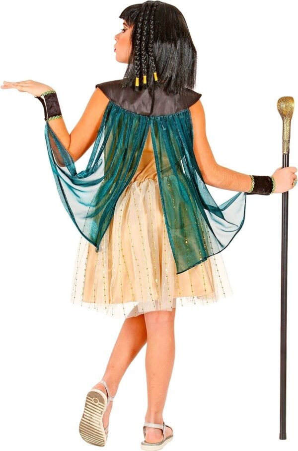 "REGINA EGIZIANA" (vestito con braccialetti e mantello)