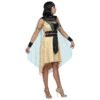 "REGINA EGIZIANA" (vestito con mantello, braccialetti, fascia per testa)  TG M