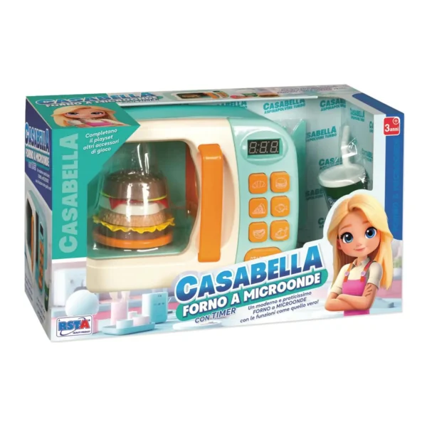 Forno a microonde casabella con timer
