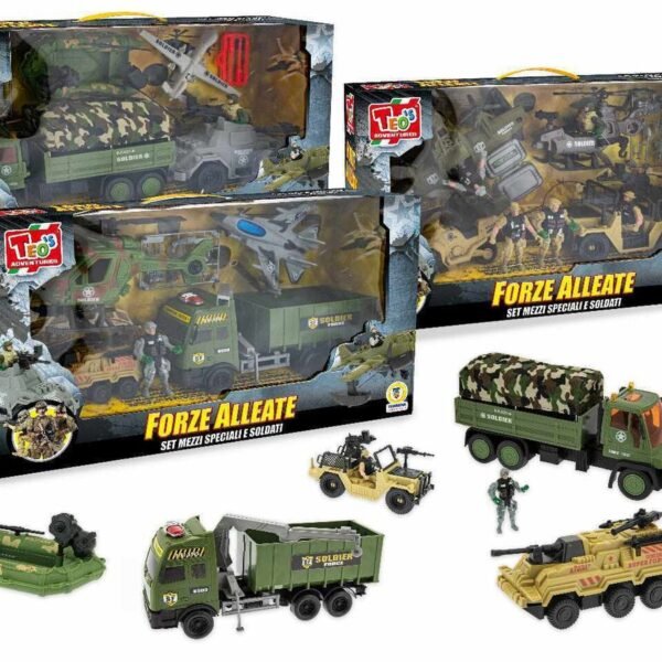 TEO'S - PLAYSET FORZE ALLEATE 3 MDL ASS