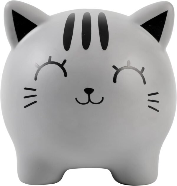 SALVADANAIO GREY CAT