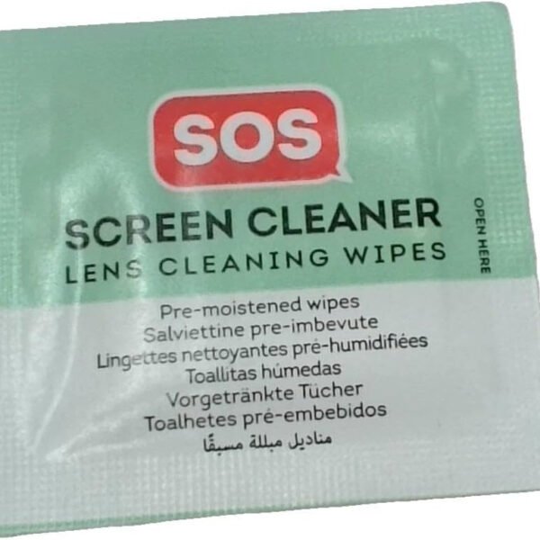 SALVIETTINE PRE-IMBEVUTE - SOS SCREEN CLEANER