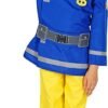 SAM IL POMPIERE C/MASCHERA EVA IL COSTUME 3/4 ANNI