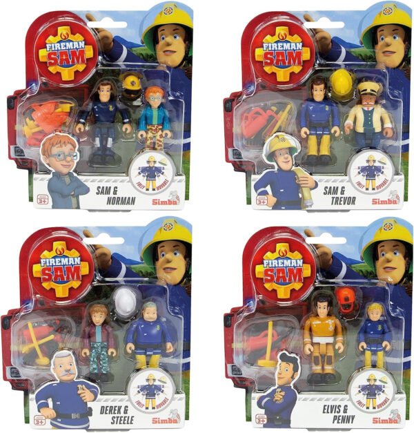 Sam set 2 personaggi con accessori