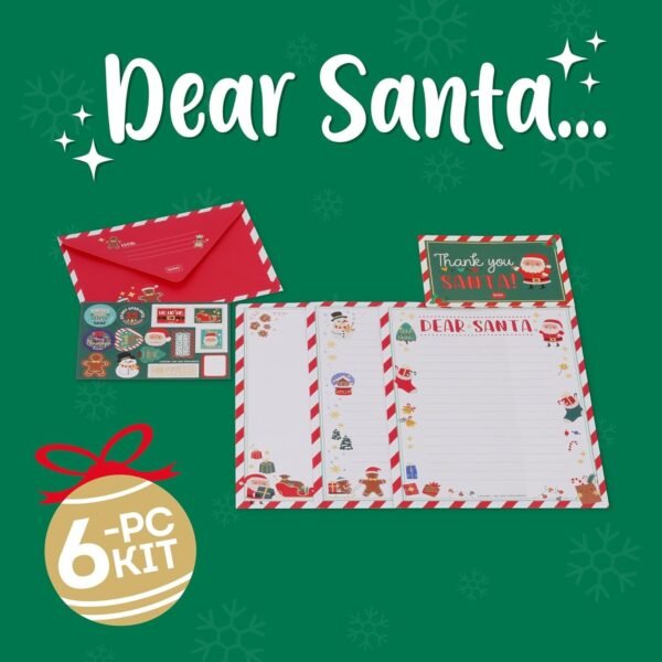 Santa claus letter kit - kit per lettera a babbo natale