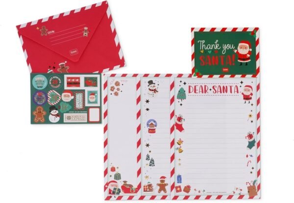 Santa claus letter kit - kit per lettera a babbo natale