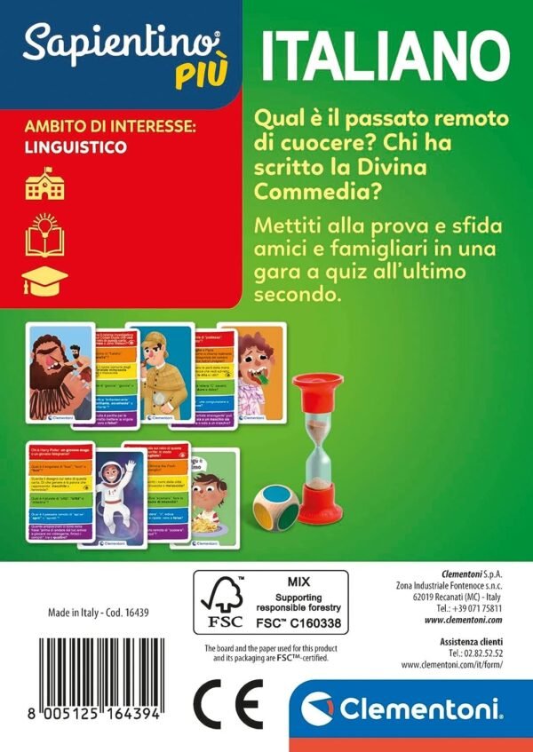 SAPIENTINO PIU - CARTE ITALIANO
