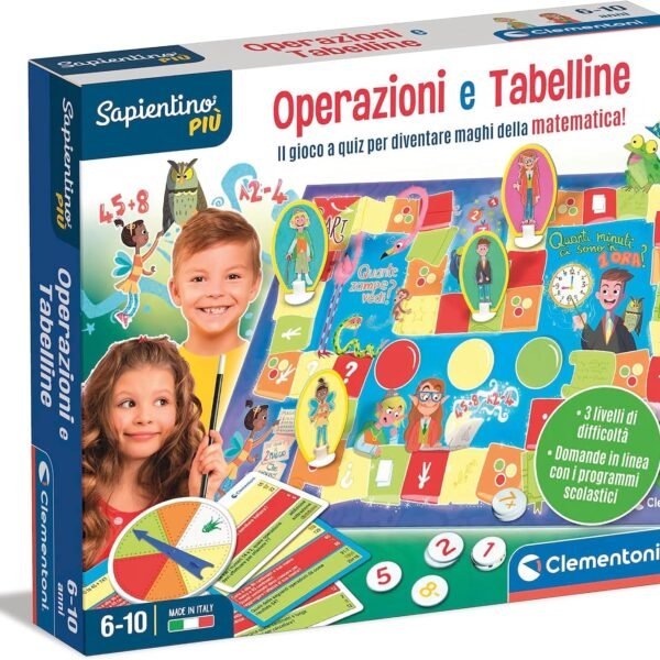 SAPIENTINO PI&Ugrave; - OPERAZIONI E TABELLINE