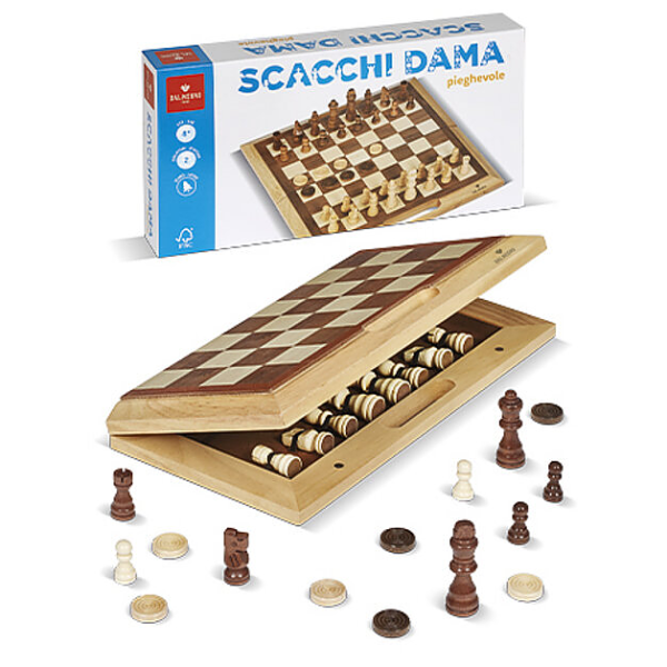 SCACCHI E DAMA PIEGHEVE