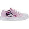 SCARPA IN TELA SUOLA PVC CORDONS MINNIE