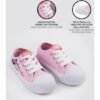 SCARPA IN TELA SUOLA PVC CORDONS MINNIE