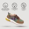 SCARPA SPORTIVA SUOLA PVC CON LUCI JURASSIC PARK
