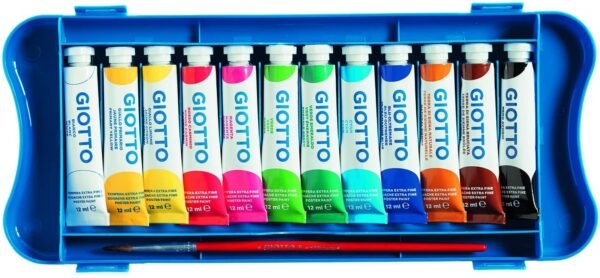 SCAT 12 TUBI TEMPERA GIOTTO 12ML