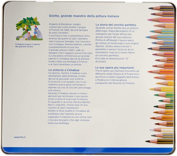 Scat metallo 24 giotto supermina