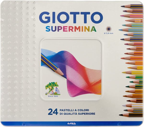 Scat metallo 24 giotto supermina