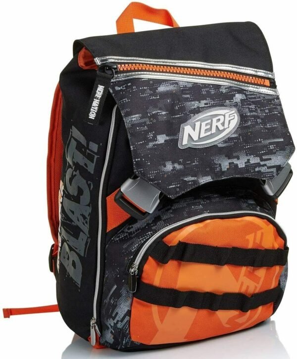 SCHOOLPACK NERF NERF NATION - ZAINO + ASTUCCIO