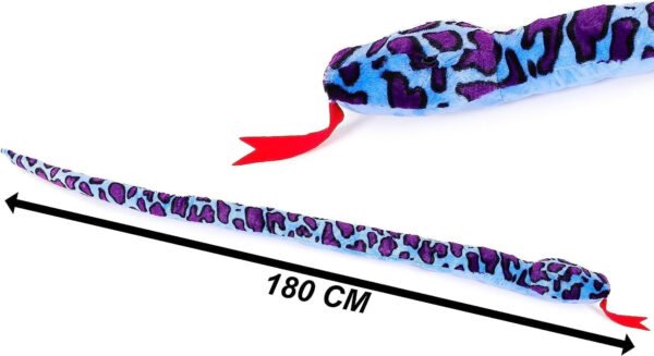 SERPENTE BLU 180CM IMBOTTITURA ECO