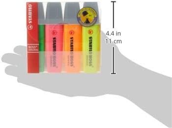 SET 4 EVIDENZIATORI STABILO BOSS ORIGINAL 70/4 - immagine 2