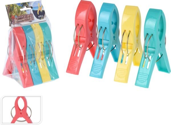 SET 4 PINZE FERMA TELO MARE ASS