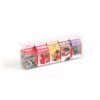 Set 5 gomme colorate pack latte kikkerland