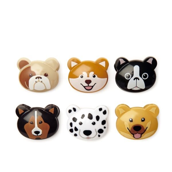 SET 6 CLIP CANE CHIUDI SACCHETTO  KIKKERLAND