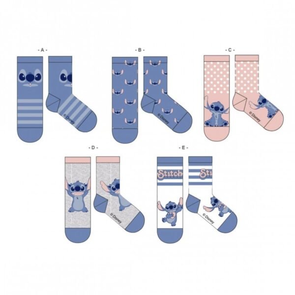 SET CALZINI 5 PIÈCES STITCH