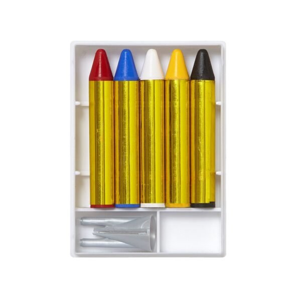Set da 5 matite trucco con temperino