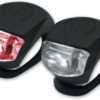 SET DI 2 LUCI LED PER BICI -
BIKE LIGHT SET - RED + WHITE
