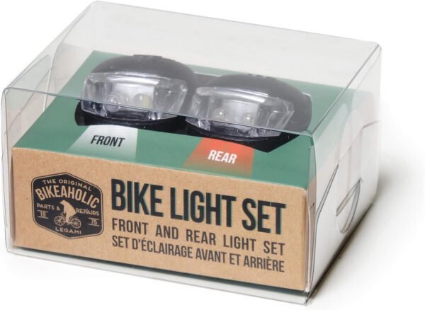 SET DI 2 LUCI LED PER BICI -
BIKE LIGHT SET - RED + WHITE