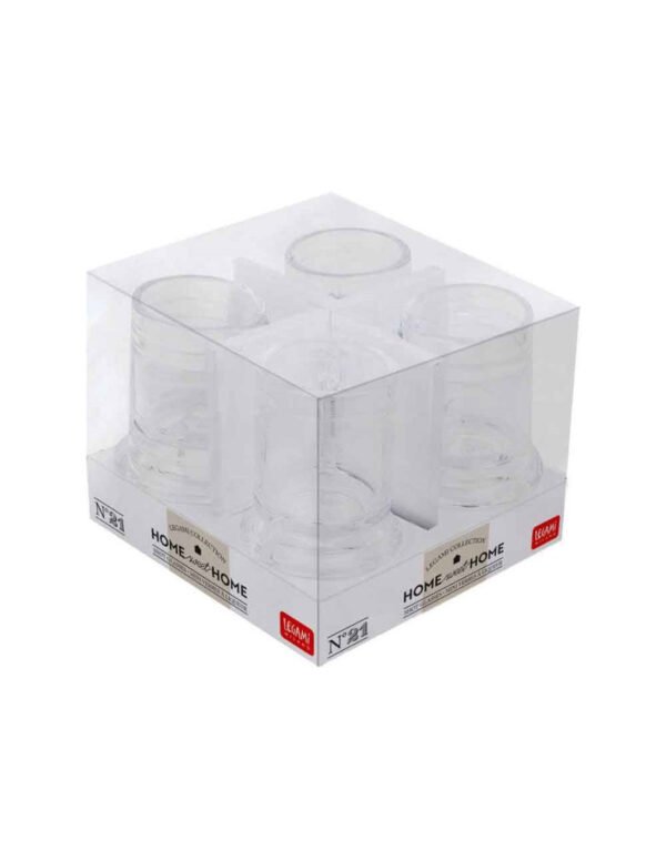 SET DI 4 BICCHIERINI LIQUORE -
SHOT GLASSES