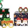 SET DI 8 OCCHIALI NATALIZI IN -
HOLIDAY PAPER EYEGLASSES