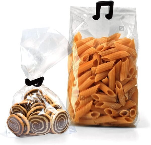 Set di clip chiudi pacco - bag clips - musical note