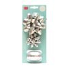 SET DI DUE FIOCCHI E UN NASTRO -
BOWS & RIBBON SET - SILVER