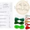 SET RICAMO PUNZONE FUNGO KIKKERLAND