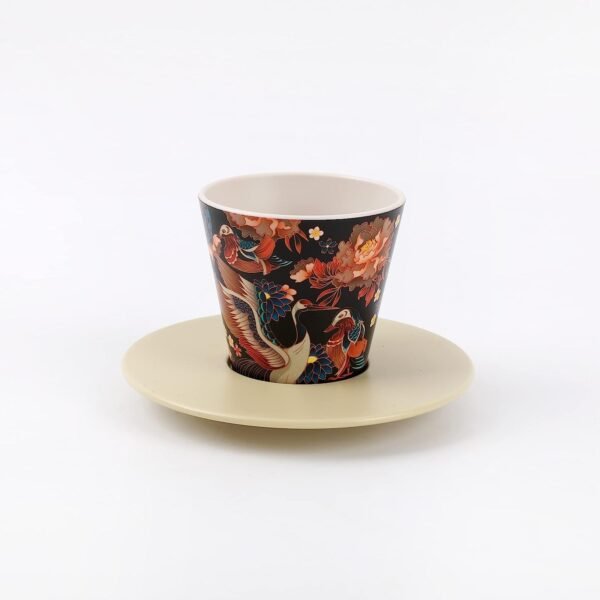 SET TAZZINA, PIATTINO E CUCCHIAINO IN RPET NATURE