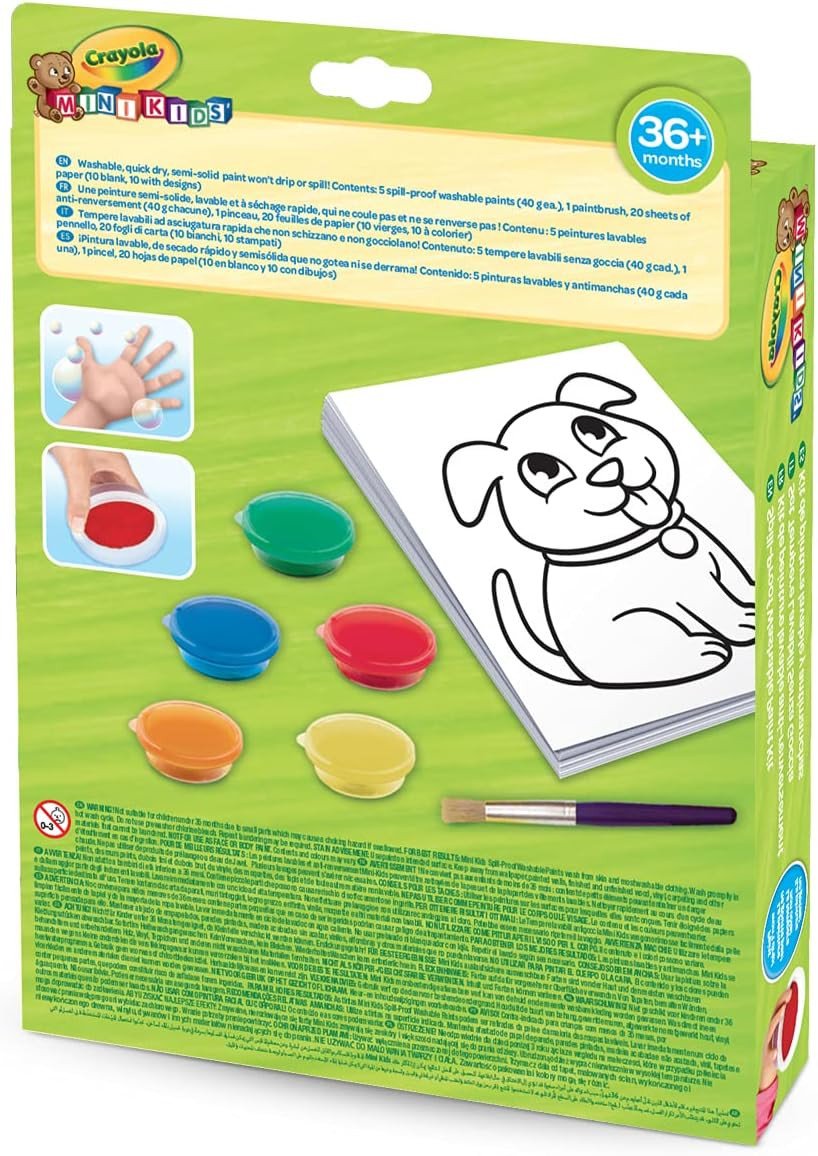 Set tempere lavabili senza goccia mk - immagine 3