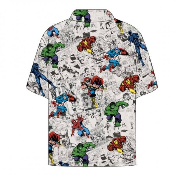 T-SHIRT MANICA CORTA POPELIN MARVEL