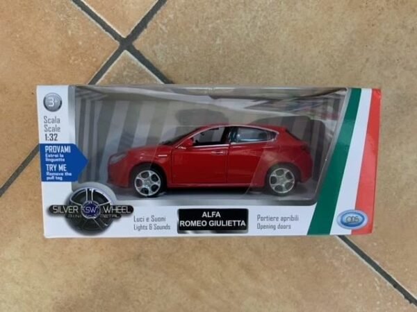 SILVER WHEEL - AUTO A LICENZA SC.1:28/32, LUCI, SUONI, RETROCARICA