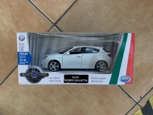 SILVER WHEEL - AUTO A LICENZA SC.1:28/32, LUCI, SUONI, RETROCARICA