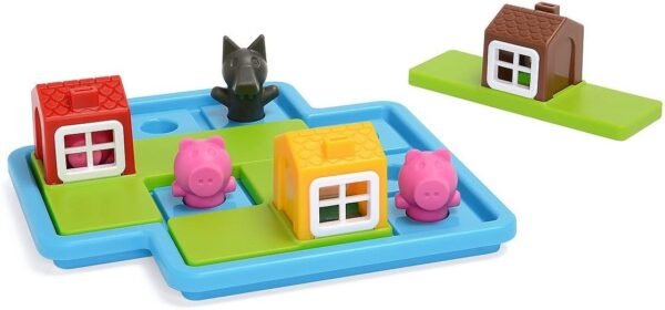 Smart Games - I Tre Piccoli Porcellini (con libro della fiaba incluso) - Italian Version
