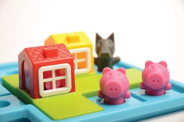 Smart Games - I Tre Piccoli Porcellini (con libro della fiaba incluso) - Italian Version