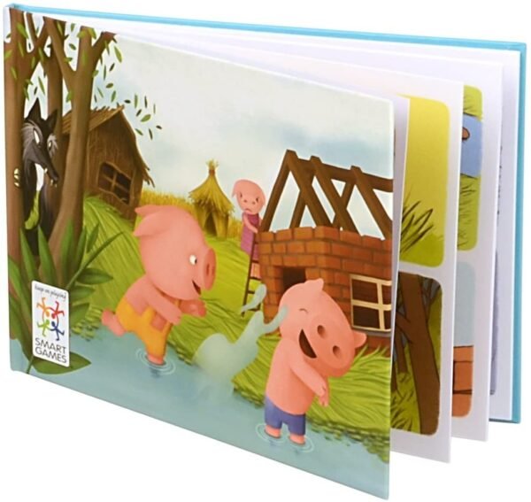 Smart Games - I Tre Piccoli Porcellini (con libro della fiaba incluso) - Italian Version