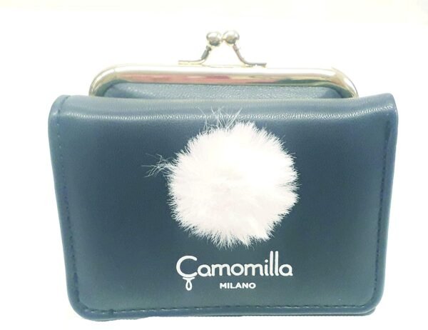SMART WALLET CAMOMILLA FURRY POM POM
