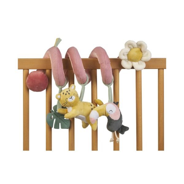 Sonagli a spirale Jungle Party Rosa